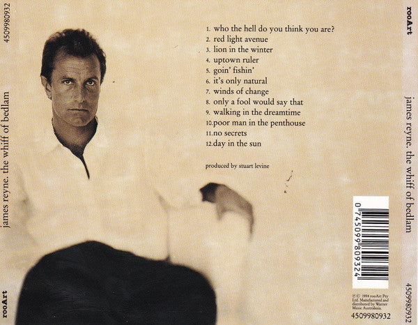 James Reyne : The Whiff Of Bedlam (CD, Album)