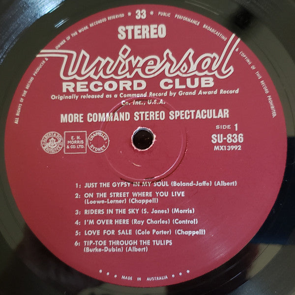 Various : More Command Stereo Spectacular (LP, Comp)