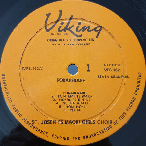 St Josephs' Maori Girls Choir* : Pokarekare (LP, Album)