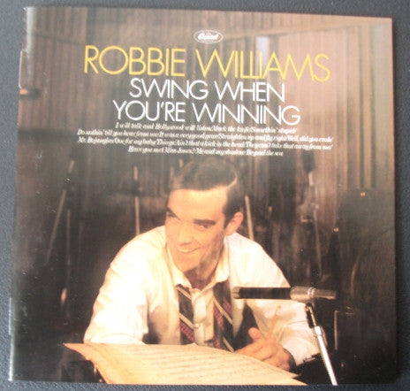 Robbie Williams : Swing When You're Winning (CD, Album)