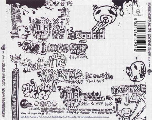 Basement Jaxx : Xxtra Cutz (CD, EP)
