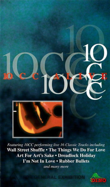 10cc : Alive (VHS, PAL)