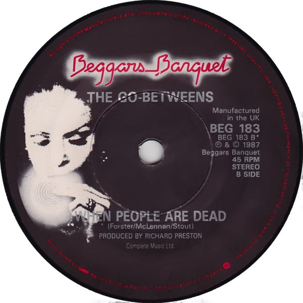 The Go-Betweens : Right Here (7", Single)