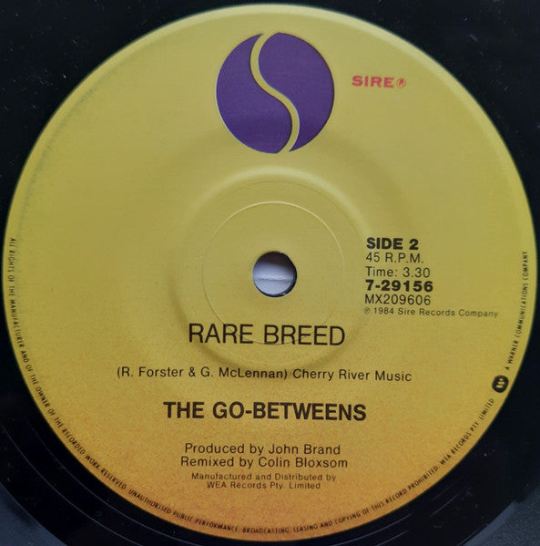 The Go-Betweens : Bachelor Kisses (7", Single)