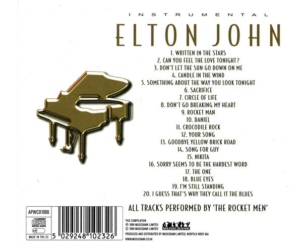 The Rocket Men : Instrumental Elton John (CD, Album)