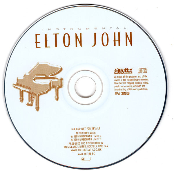 The Rocket Men : Instrumental Elton John (CD, Album)