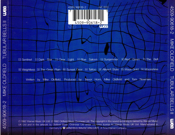 Mike Oldfield : Tubular Bells II (CD, Album)