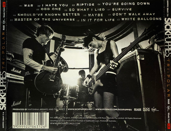 Sick Puppies : Tri-Polar (CD, Album)