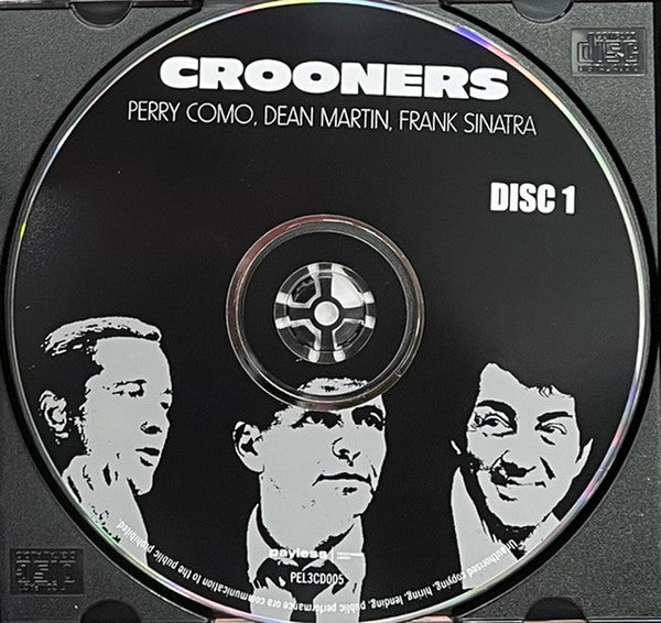 Perry Como, Dean Martin & Frank Sinatra : Crooners (3xCD, Comp)