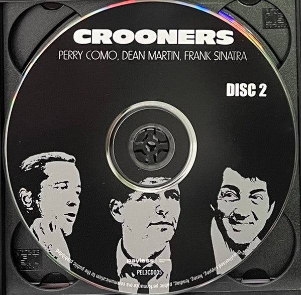 Perry Como, Dean Martin & Frank Sinatra : Crooners (3xCD, Comp)