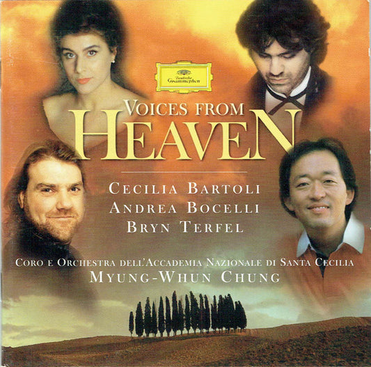 Cecilia Bartoli, Andrea Bocelli, Bryn Terfel, Coro* E Orchestra Dell'Accademia Nazionale Di Santa Cecilia*, Myung-Whun Chung : Voices From Heaven (CD, Album)