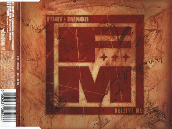 Fort Minor : Believe Me (CD, Single)