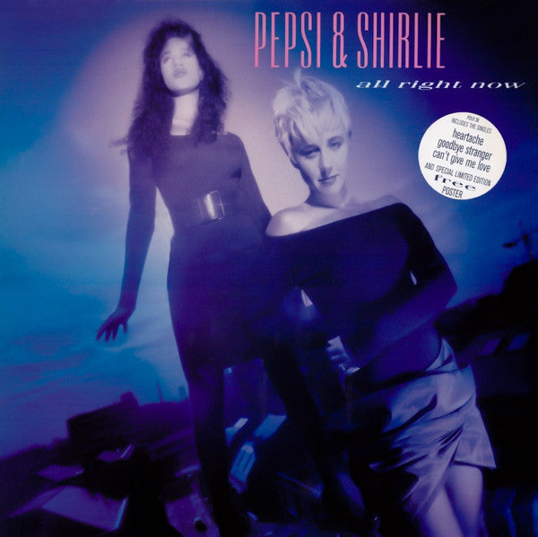 Pepsi & Shirlie : All Right Now (LP, Album)