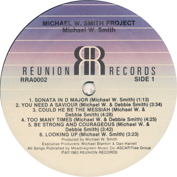 Michael W. Smith : Michael W. Smith Project (LP, Album)