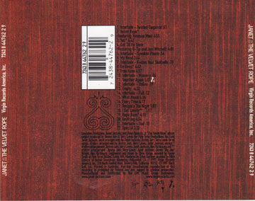 Janet Jackson : The Velvet Rope (CD, Album)
