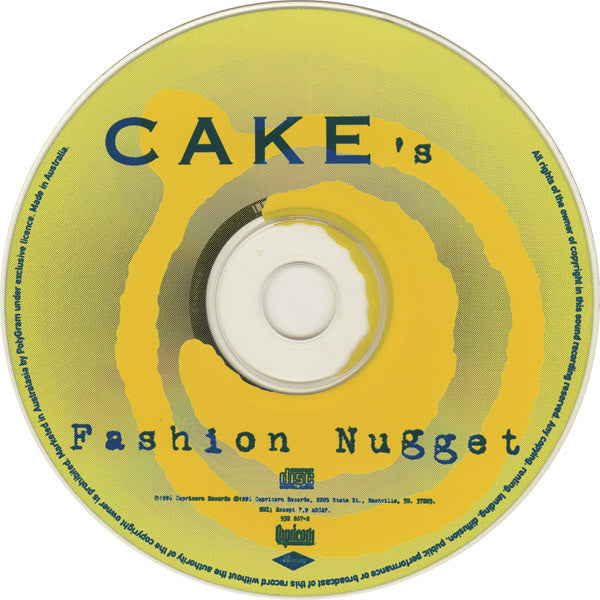 Cake : Fashion Nugget (CD, Album)