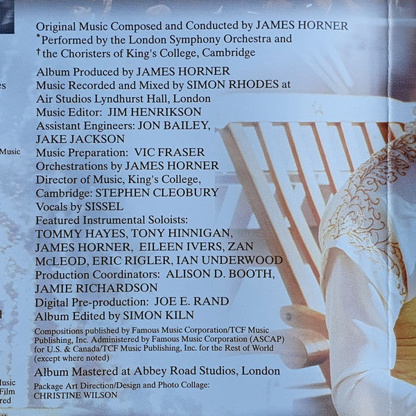 James Horner : Back To Titanic (Music From The Motion Picture) (CD, Album)