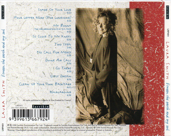 Laura Smith (2) : B'tween The Earth And My Soul (CD, Album)