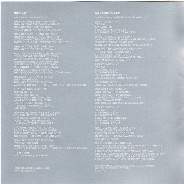 Conner Reeves : Earthbound (CD, Album, CD )