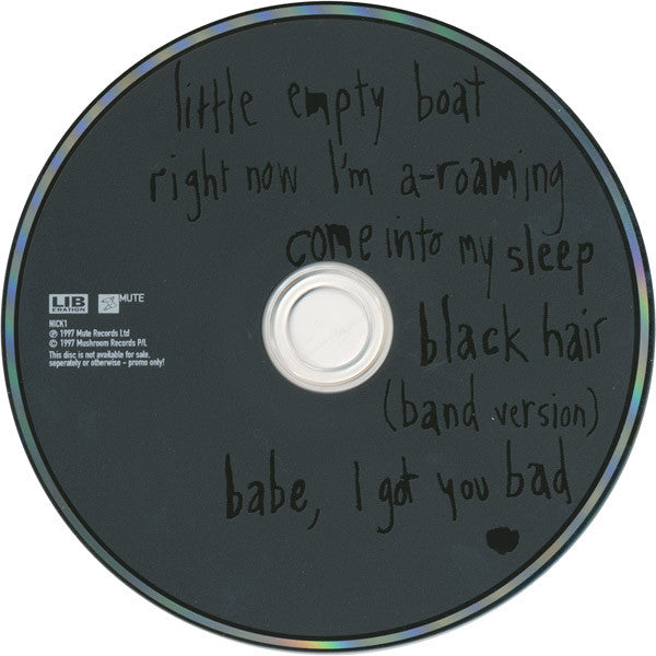 Nick Cave & The Bad Seeds : The Boatman's Call: Australian Tour Nov/Dec 1997 (CD, EP, Promo)