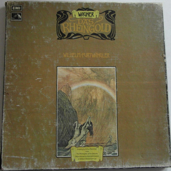 Wagner* / Wilhelm Furtwängler, The Rome Symphony Orchestra of RAI* : Das Rheingold (Box, Mono, RE + 3xLP, RE)