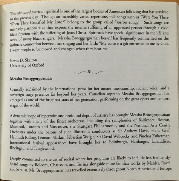 Barber*, Copland*, Gershwin* / Measha Brueggergosman : So Much To Tell (CD, Album)