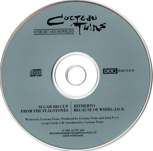 Cocteau Twins : Sunburst And Snowblind (CD, EP, RE)