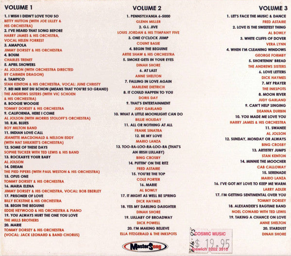 Various : Memories Are Made Of This - 60 Greats Of The 30s & 40s (3xCD, Comp, RE)