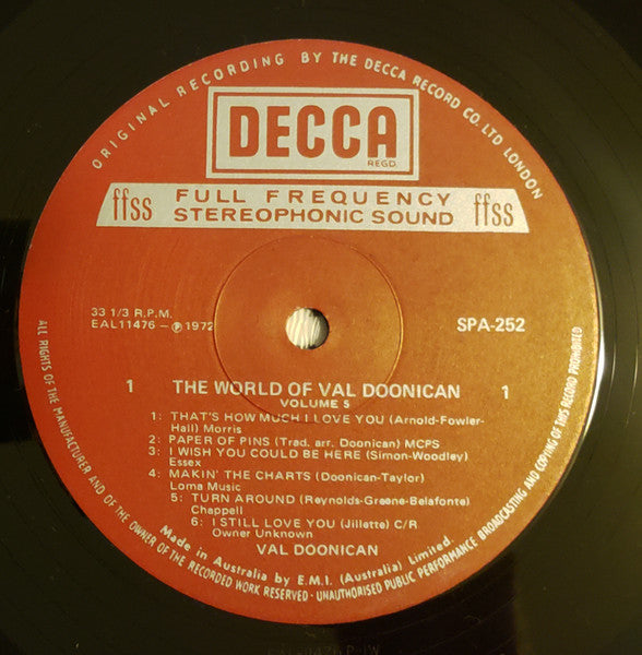 Val Doonican : The World Of Val Doonican Vol. 5 (LP, Comp)