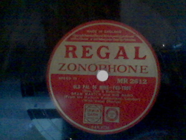 Bram Martin And His Band : Old Pal Of Mine / Dance The Midnight Waltz With Me (Shellac, 10")