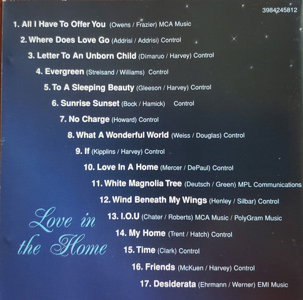 Kamahl : Love In The Home (CD, Album, Comp)