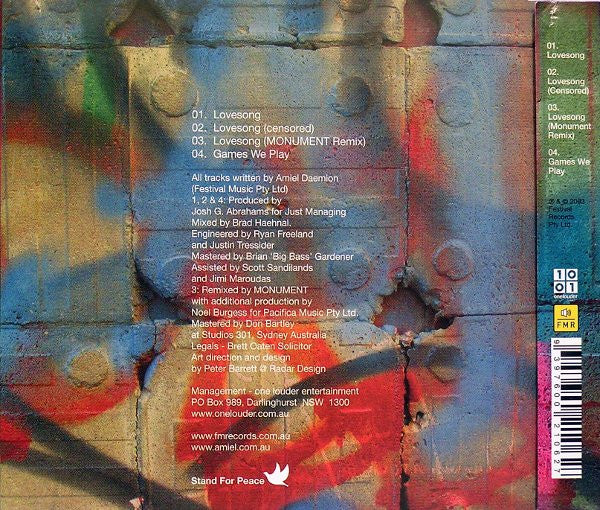 Amiel : Lovesong (CD, Single)