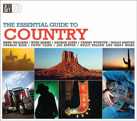 Various : The Essential Guide To Country (3xCD, Comp + Box)