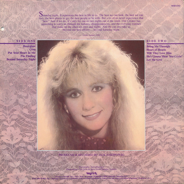 Leslie Phillips : Beyond Saturday Night (LP, Album, Mon)