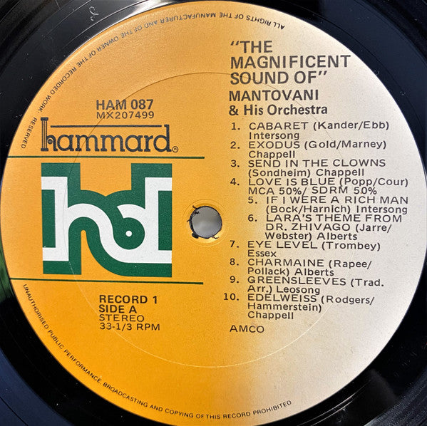 Mantovani And His Orchestra, Mr. Acker Bilk Orchestra, Bert Kaempfert & His Orchestra, Burt Bacharach & His Orchestra, Brian May (2), Henry Mancini : 60 Great Tunes - The Magnificent Sound Of (3xLP, Comp)