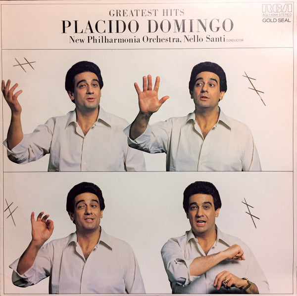 Placido Domingo : Greatest Hits (LP, Album, Comp)