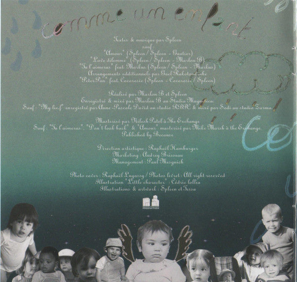 Spleen (3) : Comme Un Enfant (CD, Album, sup)