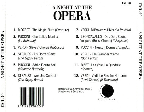 Various : A Night At The Opera (CD, Comp)