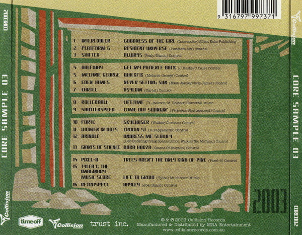 Various : Core Sample 03 (CD, Comp)