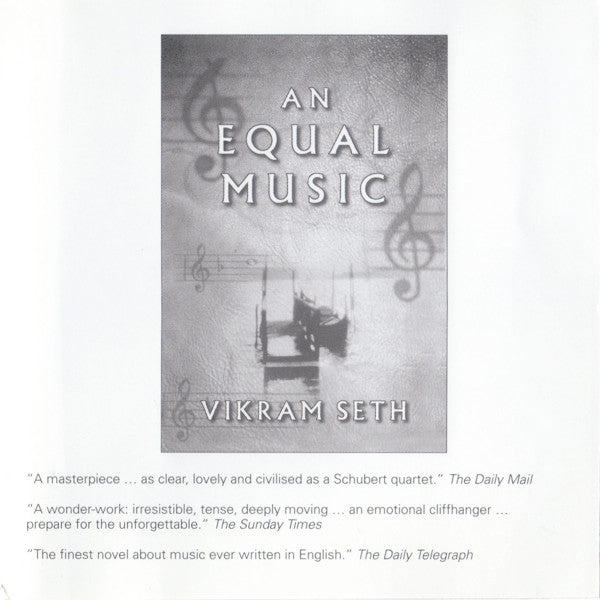 Vikram Seth : An Equal Music: Music From The Bestselling Novel (2xCD, Comp)