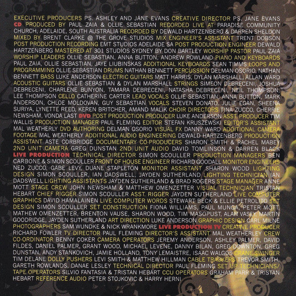 Paradise* : Paradise Live Set Me Free (CD, Album + DVD)