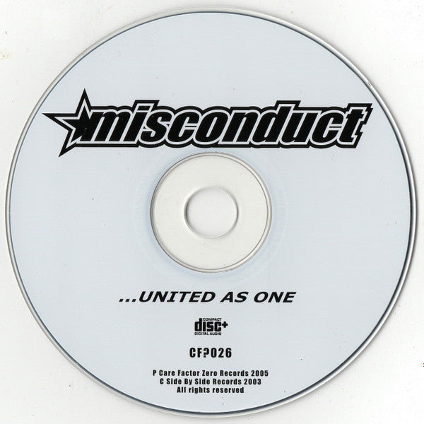 Misconduct : ...United As One (CD, Album, Enh)