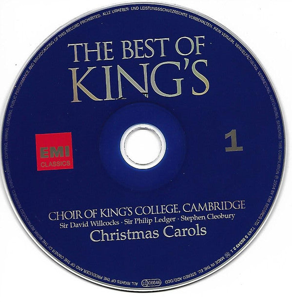 Choir Of King's College Cambridge*, Sir David Willcocks*, Sir Philip Ledger*, Stephen Cleobury : The Best Of King's (2xCD, Comp)