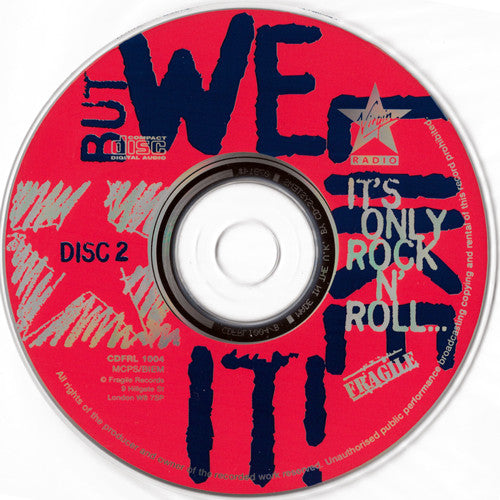 Various : It's Only Rock 'N' Roll... But We Like It! - Virgin Radio Vol 1. (2xCD, Comp)