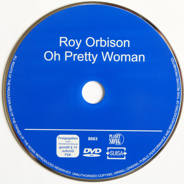 Roy Orbison : Oh Pretty Woman (DVD, PAL)