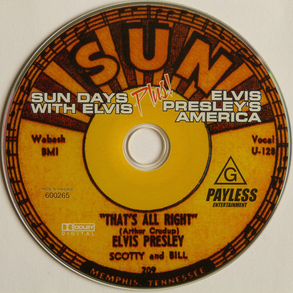 Elvis Presley : Sun Days With Elvis Plus Elvis Presley's America (DVD)