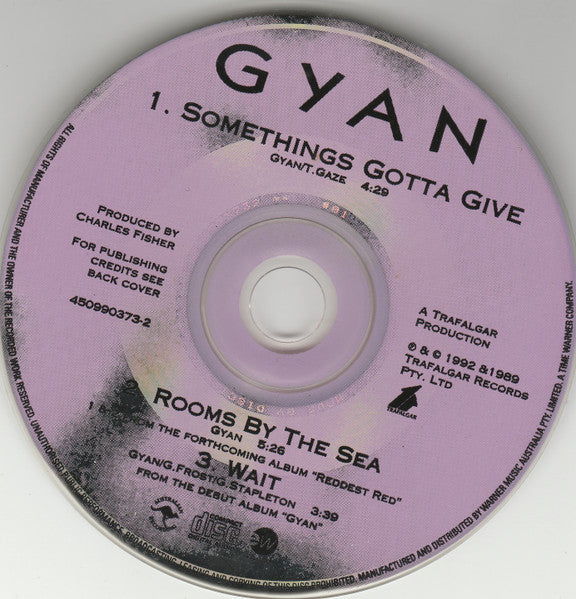 Gyan : Somethings Gotta Give (CD, Single, Dig)