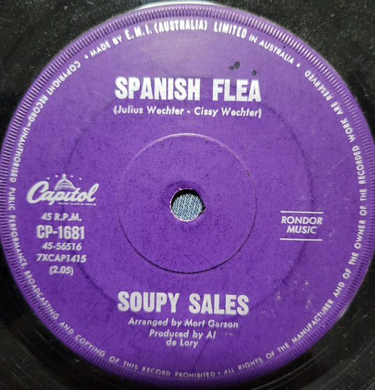 Soupy Sales : Spanish Flea / That Wasn't No Girl (7", Single)