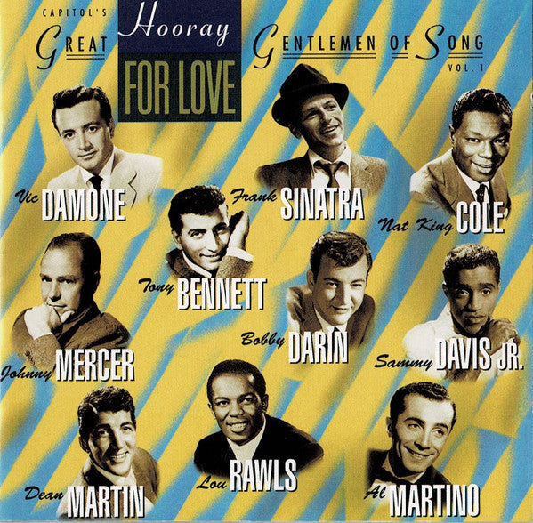 Various : Hooray For Love: Capitol's Great Gentlemen Of Song, Vol. 1 (CD, Comp)