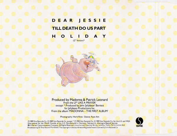 Madonna : Dear Jessie (CD, Single)